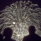 Fuegos artificiales de las fiestas de este año en Valladolid.-Pablo Requejo