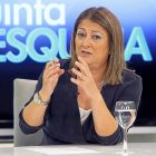 La portavoz del PSOE, Teresa López.-J.M. LOSTAU