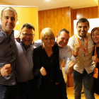Candidatos de ciudadanos celebran los resultados de las elecciones-ICAL