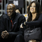 Lamar Odom con su exmujer Khloe Kardashian en 2011.-REUTERS / DANNY MOLOSHOK