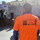 La plataforma Stop Accidentes organiza un acto de homenaje a las víctimas de accidentes de tráfico-LETICIA PÉREZ / ICAL