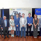 Foto de las autoridades en la presentación de El Espinar.-EL MUNDO