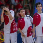 Jugadores de Castilla y León en el Campeonato de España de Minibasket.-FEB