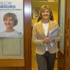 La candidata del PP al Congreso por Valladolid Isabel García Tejerina presenta el programa y la campaña electoral de su partido.-ICAL