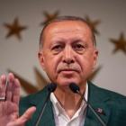 El presidente turco Tayyip Erdogan poco antes de pronunciar un discurso.-BULENT KILIC (AFP)
