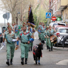 La Hermandad de Veteranos Legionarios desfila por La Victoria de Valladolid-E.M