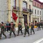 Desfile del Regimiento de Infantería ‘Tercio Viejo de Sicilia 67’ acuartelado en las instalaciones de Loyola. E. M.