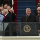 Reacción de Melania en la toma de posesión del presidente Donald Trump.-YOUTUBE