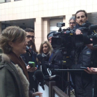 Tejerina atiende a los medios antes del Consejo.-E.M.
