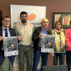 Gómez Salamanca, Bustos, Rodríguez, Raquel Barbero y Mayte Martínez.-G. V.