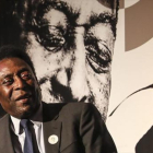 Pelé en un acto.-EL PERIÓDICO