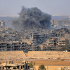 La ciudad de Deir Ezzor, tras la operación militar de las fuerzas sirias contra el Estado Islámico-(EI).  / AFP / STRINGER (AFP)