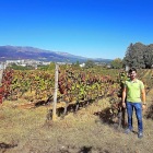 David Ayala rodedo de viñedos en Vila Real.-E.M.
