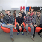 García, Rubio, Sánchez, Daryanan, Remón, Mario, Roldán, Hervada, Cardiel y Félix Tusell.-MIGUEL ÁNGEL SANTOS