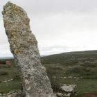 Menhir de Cantohito en el páramo-Ical