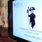 El director general de Turismo, Javier Ramírez, presenta datos del perfil del peregrino del Camino de Santiago en Castilla y León-Rubén Cacho / ICAL