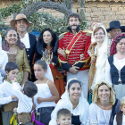 Recreación de la boda de ‘El Empecinado’, celebrada el sábado en Castrillo de Duero.-J.M. LOSTAU