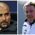 Pep Guardiola y Harry Redknapp.-REUTERS / AFP
