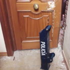 Foto de la entrada en el domicilio de la mujer-POLICÍA VALLADOLID