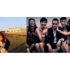 El rapero Emino, antes y después de su conversión al yihadismo.-