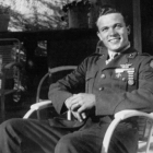 Scott Bowers, durante su etapa en el ejército-
