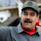 El presidente venezolano, Nicolás Maduro, en unos ejercicios militares el pasado 24 de febrero.-/ AFP / FEDERICO PARRA