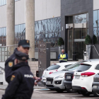 Entrada del Tanatorio El Salvador.-MIGUEL ÁNGEL SANTOS