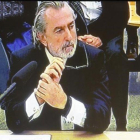 El cabecilla de Gürtel, Francisco Correa, declara en la Audiencia Nacional, el pasado 17 de octubre.-AGUSTÍN CATALÁN