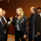 La consejera de Economía y Hacienda, Pilar del Olmo, preside la reunión constitutiva del grupo de apoyo al experto designado por la Comunidad para la reforma de la financiación autonómica.-ICAL