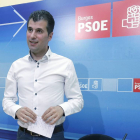 Luis Tudanca anuncia en rueda de prensa su candidatura a la secretaría general del PSOE de Castilla y León-Ical