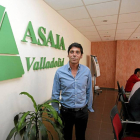 Lino Rodríguez en la sede de Asaja Valladolid.-P. Requejo