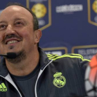 Rafael Benítez, en la rueda de prensia previa al partido de pretemporada contra el Manchester City en Melbourne.-Foto: AFP / PAUL CROCK