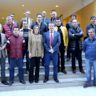 Marcos con representantes de las comunidades de regantes.-ICAL