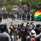 Protestas en las calles de Bolivia.-EFE / JORGE ABREGO