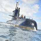 Fotografía sin fecha cedida por la Armada Argentina que muestra el submarino desaparecido.-EFE / ARMADA ARGENTINA