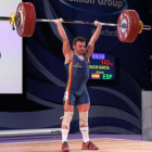 Josué Branchi en la final del mundial-FEDERACIÓN ESPAÑOLA DE HALTEROFÍLIA