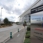 Imagen de un acceso al HospitalUniversitario de Burgos.-RAÚL G. OCHOA