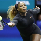 Serena Williams durante el partido.-EFE