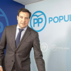 El portavoz del Grupo Parlamentario Popular de las Cortes de Castilla y León, Raúl de la Hoz, hace balance de la legislatura-ICAL