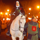 Imagen de archivo de la representación histórica de la llegada de Juana de Castilla a Tordesillas.- ICAL