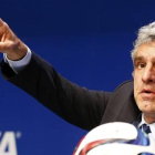 e Gregorio, durante la rueda de prensa en Zúrich en la sede de la FIFA.-Foto: REUTERS / RUBEN SPRICH