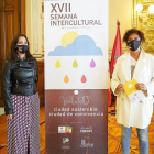 María del Carmen Jiménez (izquierda) y Rafaela Romero (derecha) presentan la XVII Semana Intercultural. - AYUNTAMIENTO DE VALLADOLID