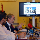 Saravia explica el acceso web del PGOU.-ICAL