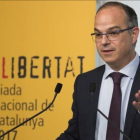 El portavoz del Govern, Jordi Turull.-ALBERT BERTRAN