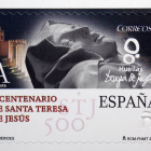 Sello conmemorativo del V Centenario del nacimiento de Santa Teresa de Jesús-Ical