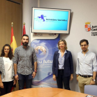 La consejera de Familia e Igualdad de Oportunidades, Alicia García, mantiene una reunión con la Comisión Permanente del Consejo de la Juventud de Castilla y León.-ICAL