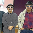 Varios miembros del grupo vallisoletano Los Nadie, Armando Fernández, Martín Alonso y Lorenzo Rodríguez.-E. M.