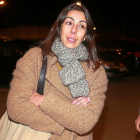 Raquel Gago, el pasado 20 de diciembre, a su llegada a la prisión de Mansilla de las Mulas.-ICAL