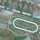 Infografía que ilustra la ubicación y forma de la futura pista de patinaje, según figura en el proyecto de Santiago Rincón.-AYUNTAMIENTO DE ALDEAMAYOR