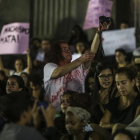 Activistas protestan en Río contra la violación de una adolescente el pasado 27 de mayo-EFE